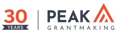 PEAK Grantmaking logo. This will take you to the homepage